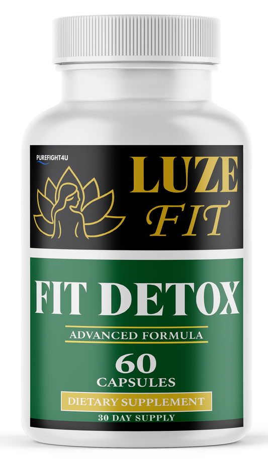 Luze Fit Detox Formula for Weight Loss Supplement | 60 Capsules