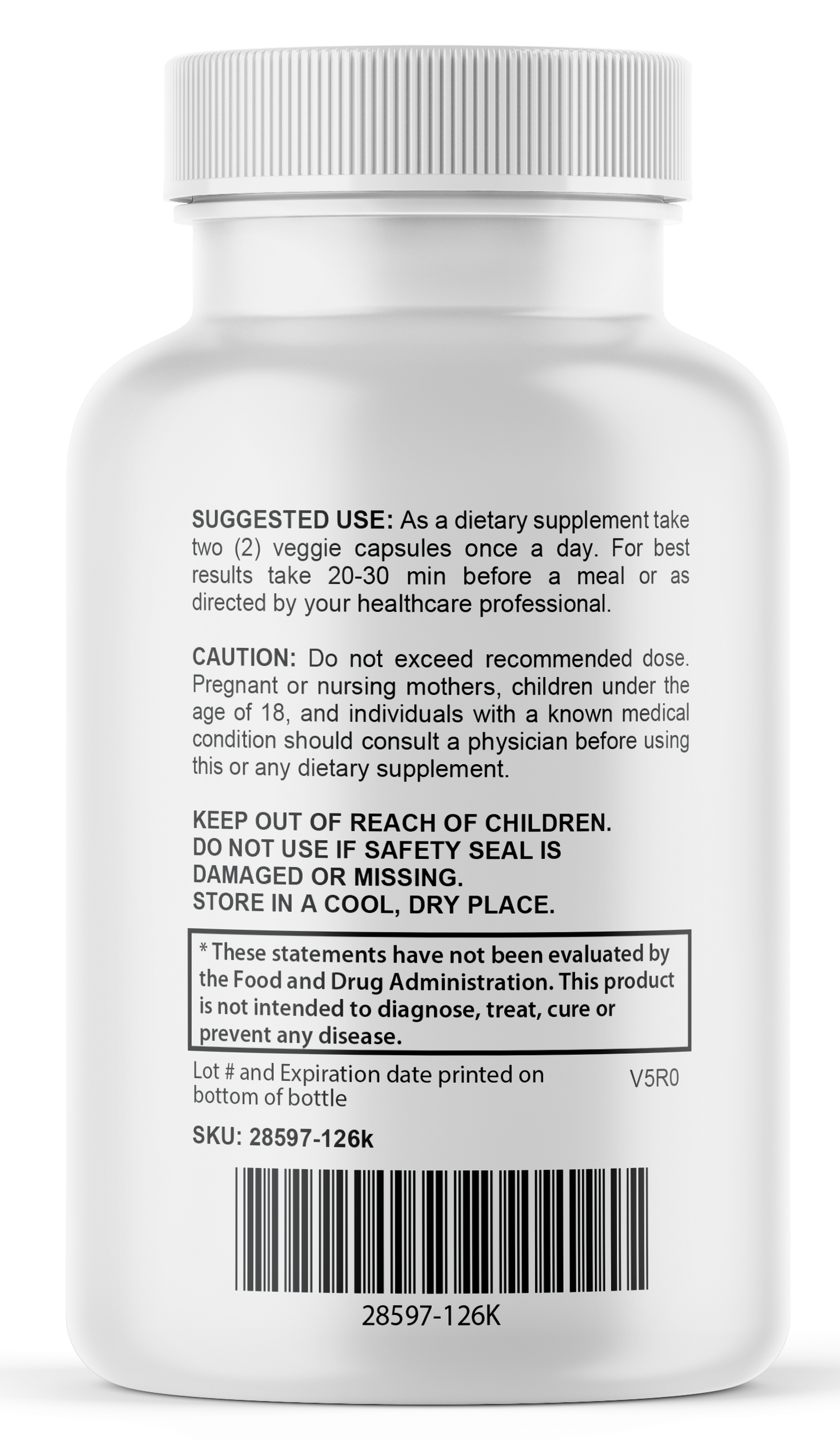 Luze Fit Detox Formula for Weight Loss Supplement | 60 Capsules