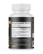 PureFight4U Magnesium Complex 500 mg, Multi-Form Magnesium Dietary Supplement, 60 Capsules