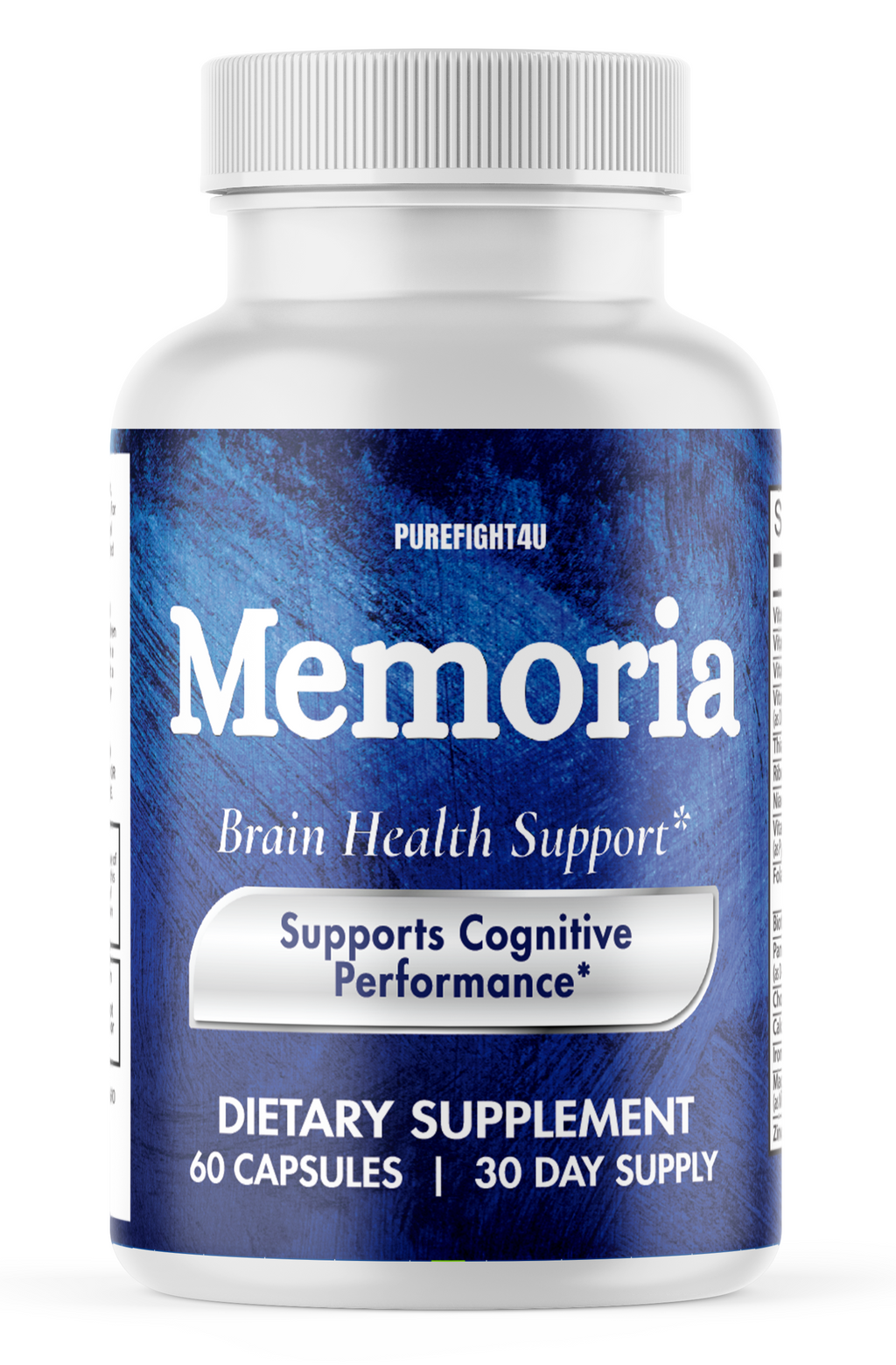 Memoria Brain Wellness Formula for Focus & Cognitive Balance - 60 Capsules