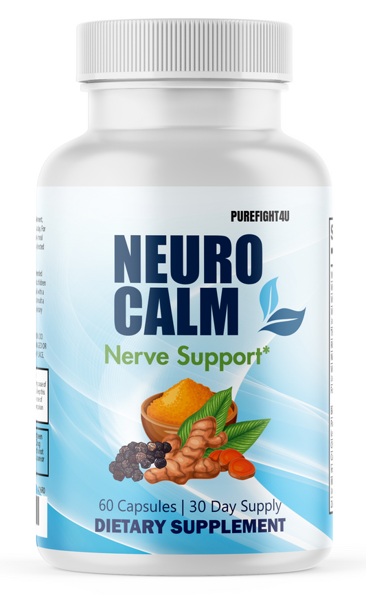 Neuro Calm Cognitive Support for Mental Clarity & Focus Supplement, 60 Capsules