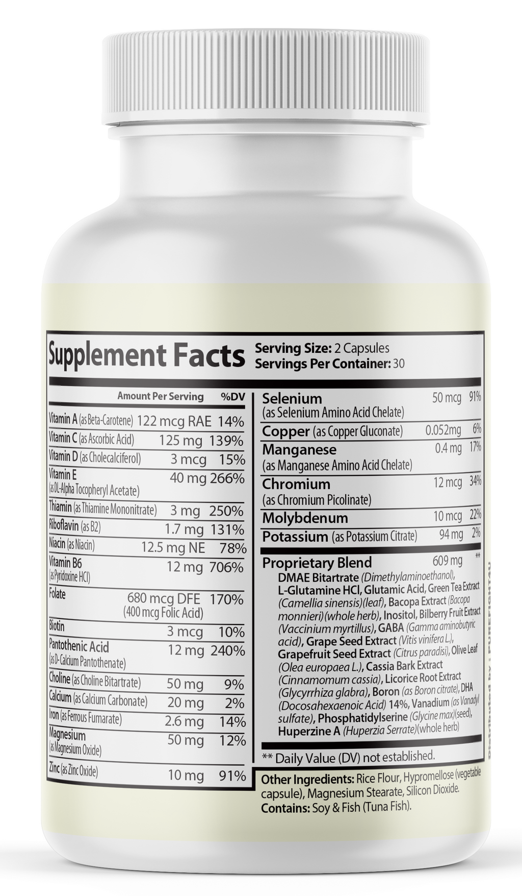 NeuroFlare Cognitive Support - 3 Bottles 180 Capsules