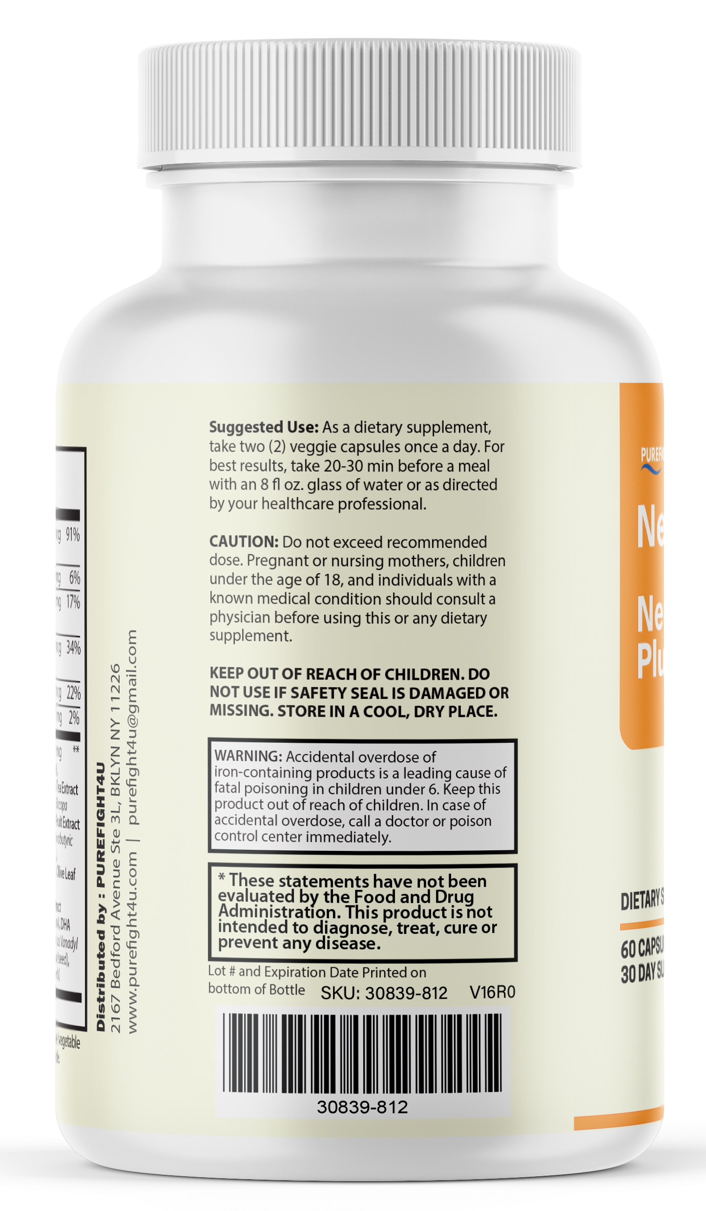 NeuroFlare Cognitive Support - 60 Capsules