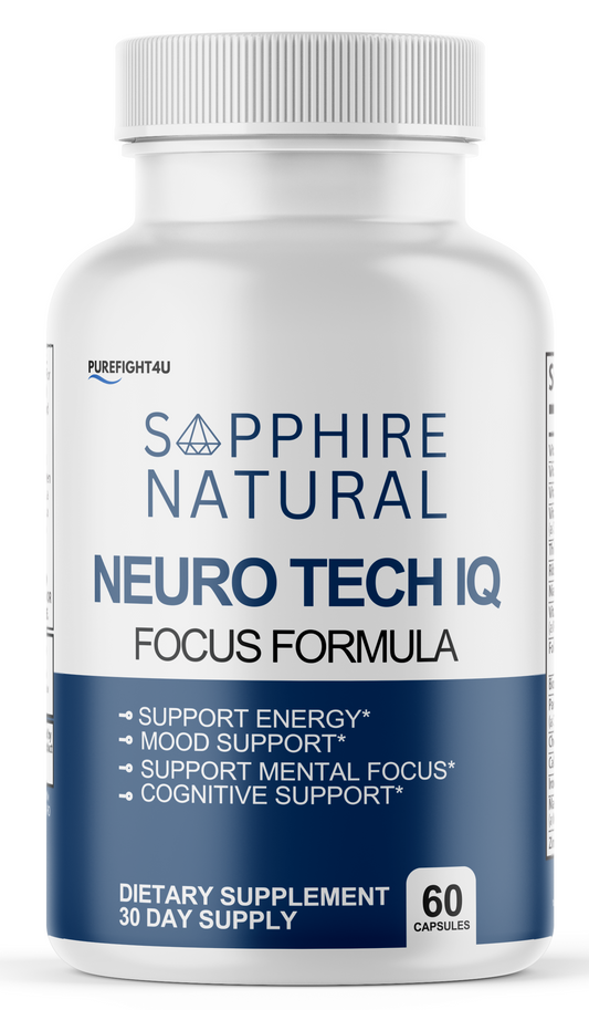 NeuroTech IQ Cognitive Formula Supplement - 60 Capsules