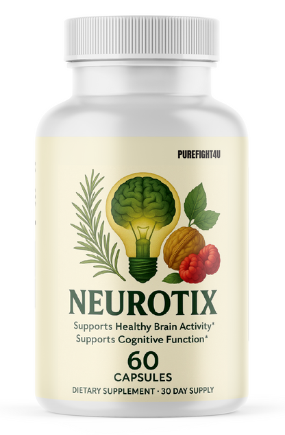 Neurotix Cognitive Support & Nootropic Formula Supplement - 60 Capsules