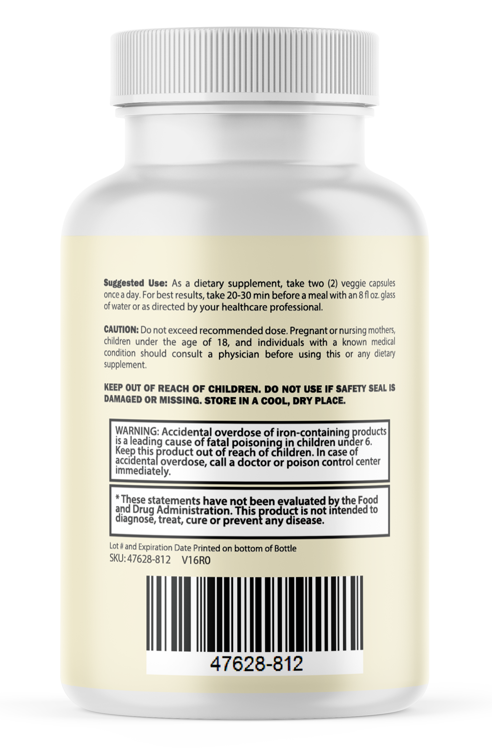 Neurotix Nutritional Supplement Support for Brain Function & Focus - 60 Capsules