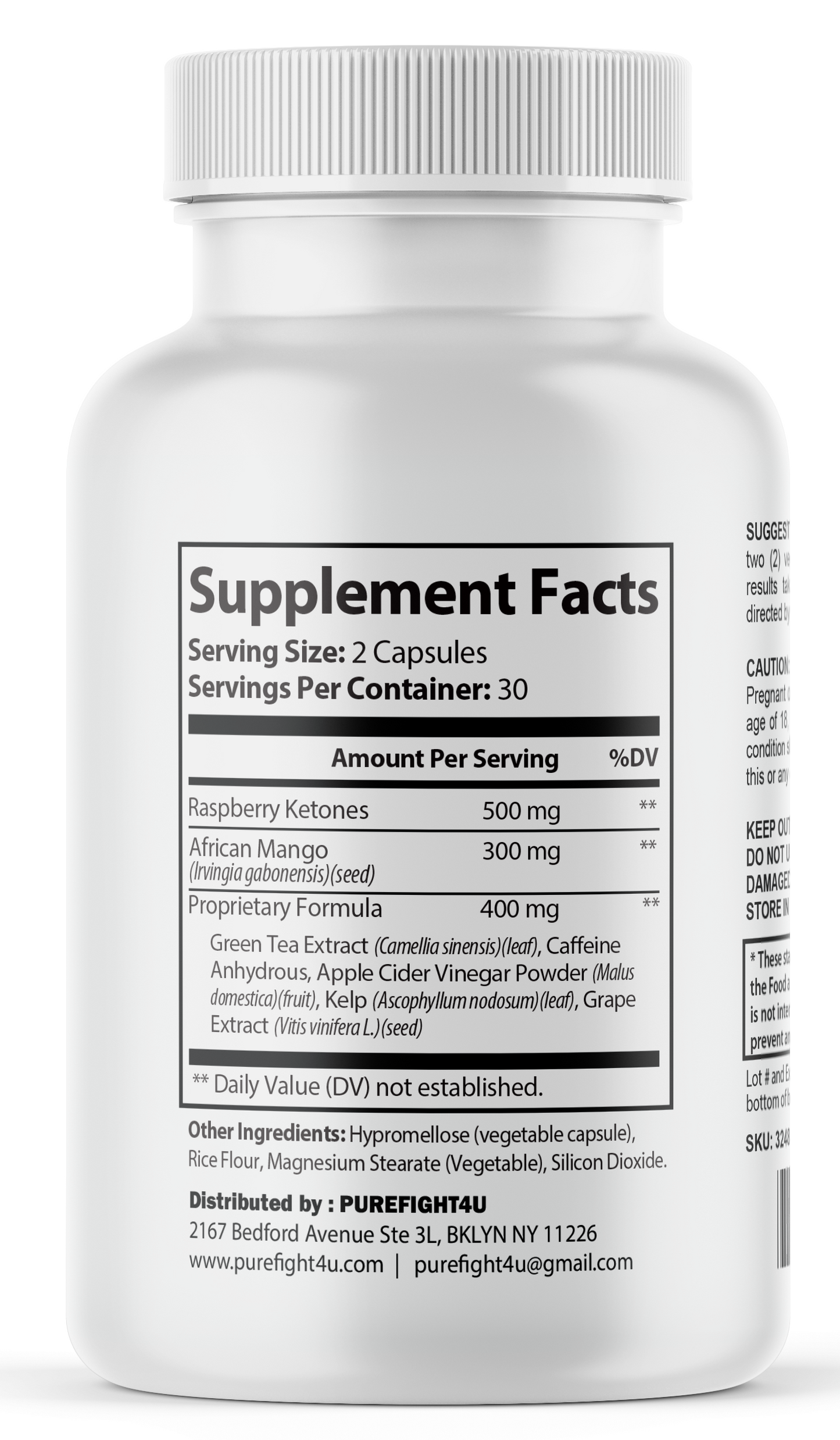 Nuvia Capsules, Advanced Keto Formula Supplement - 60 Capsules