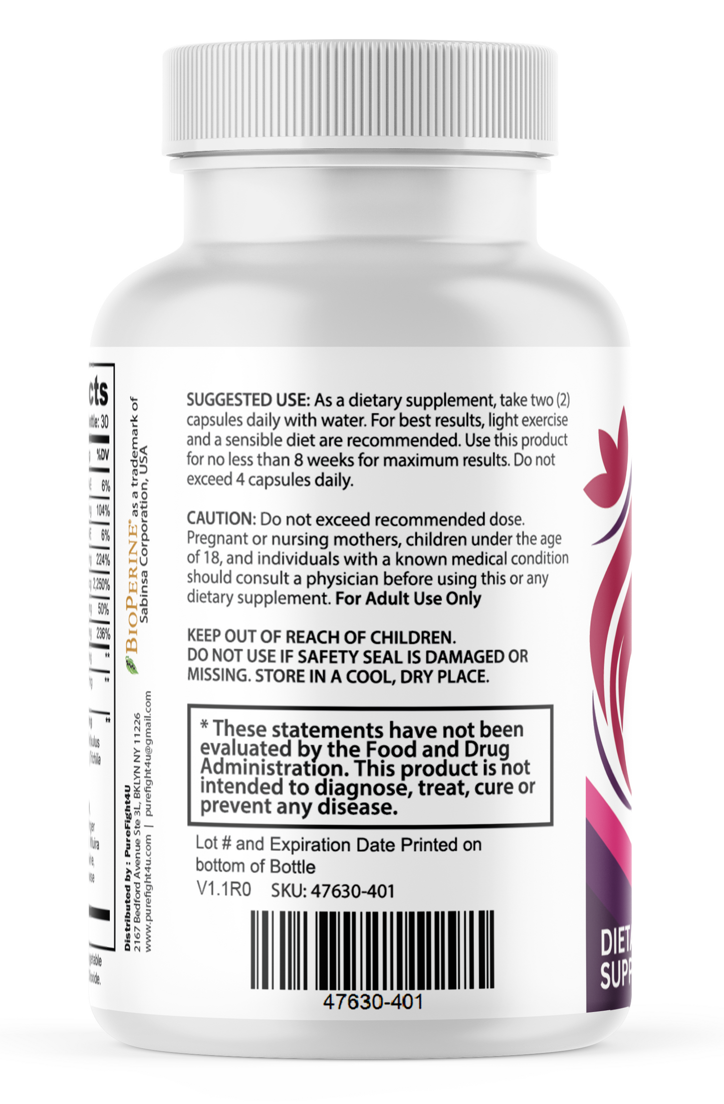 Primera Capsules, Daily Nutritional Support for Women Supplement, 60 Capsules