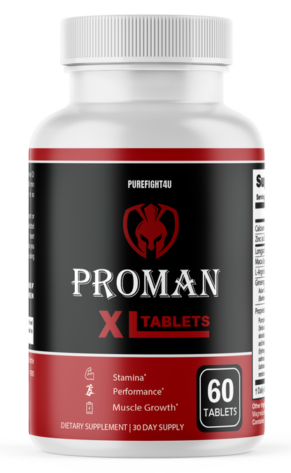 Proman XL Vitality and Energy Support Supplement, 60 Tablets
