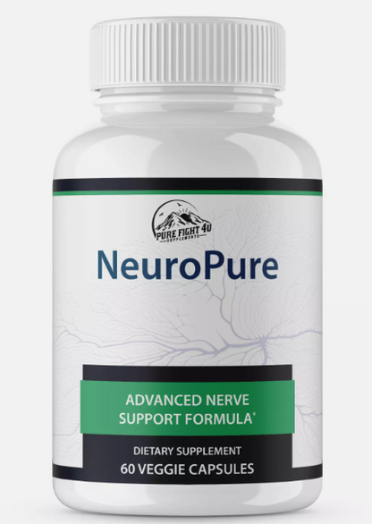 Neuro Pure Advanced Nerve Formula Supports Brain Health & Function - 60 Capsules