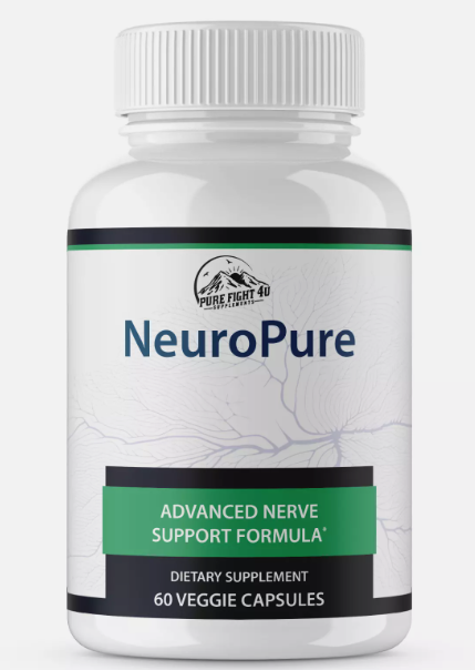 Neuro Pure Advanced Nerve Formula Supports Brain Health & Function - 60 Capsules