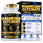 PUREFIGHT4U Magnesium Glycinate 275 mg, Muscle & Relaxation Support, 90 Capsules