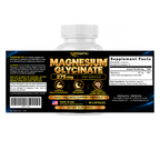 PUREFIGHT4U Magnesium Glycinate 275 mg, Muscle & Relaxation Support, 90 Capsules