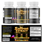 PUREFIGHT4U Saffron Extract 88.5 mg, Antioxidant & Daily Wellness Support, 60 Capsules