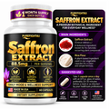 PUREFIGHT4U Saffron Extract 88.5 mg, Antioxidant & Daily Wellness Support, 60 Capsules