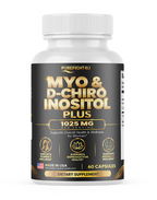 PUREFIGHT4U Myo & D-Chiro Inositol Plus 1,025 mg, Women's Wellness Support, 60 Capsules