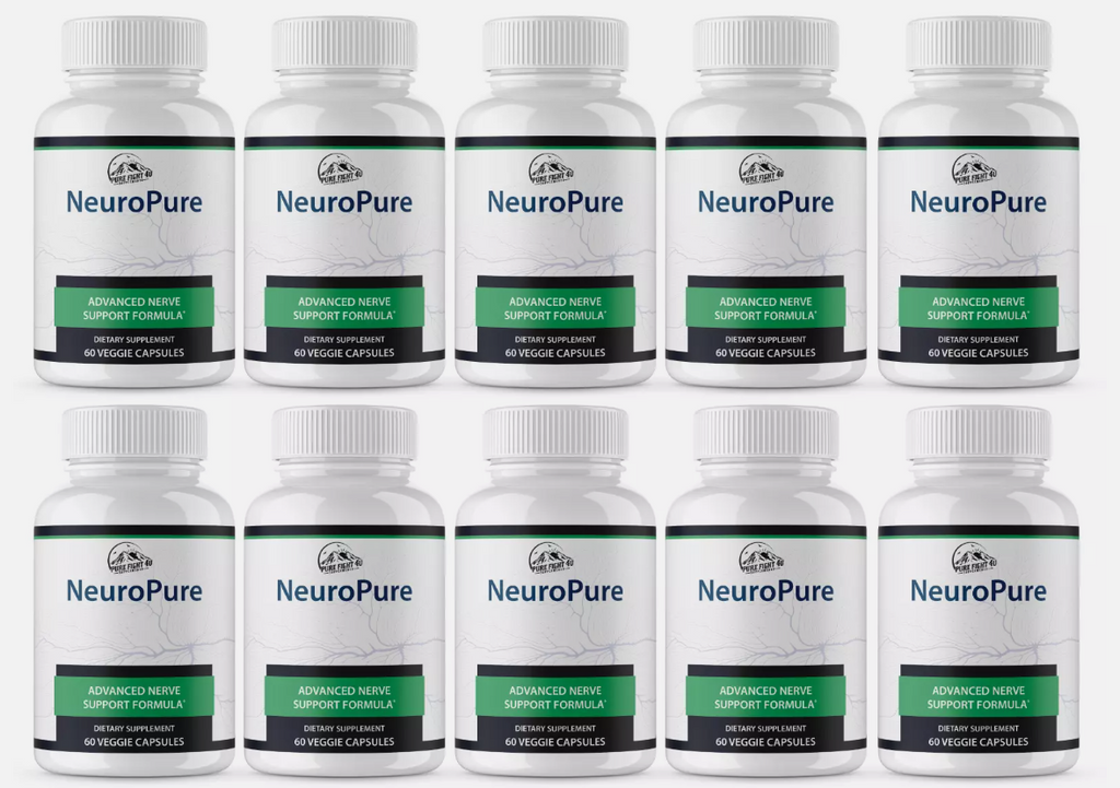 Neuro Pure Advanced Nerve Support Formula | 10 Bottles 600 Capsules