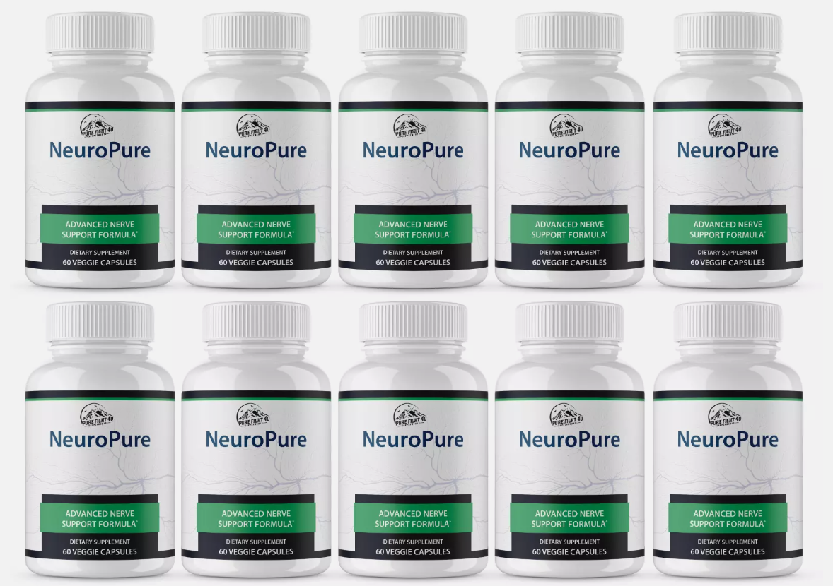 Neuro Pure Advanced Nerve Support Formula | 10 Bottles 600 Capsules