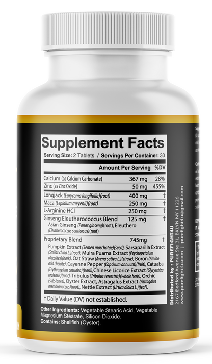 Supra Boost Male Advanced Support for Maximum Support and Performance - 60 Tablets