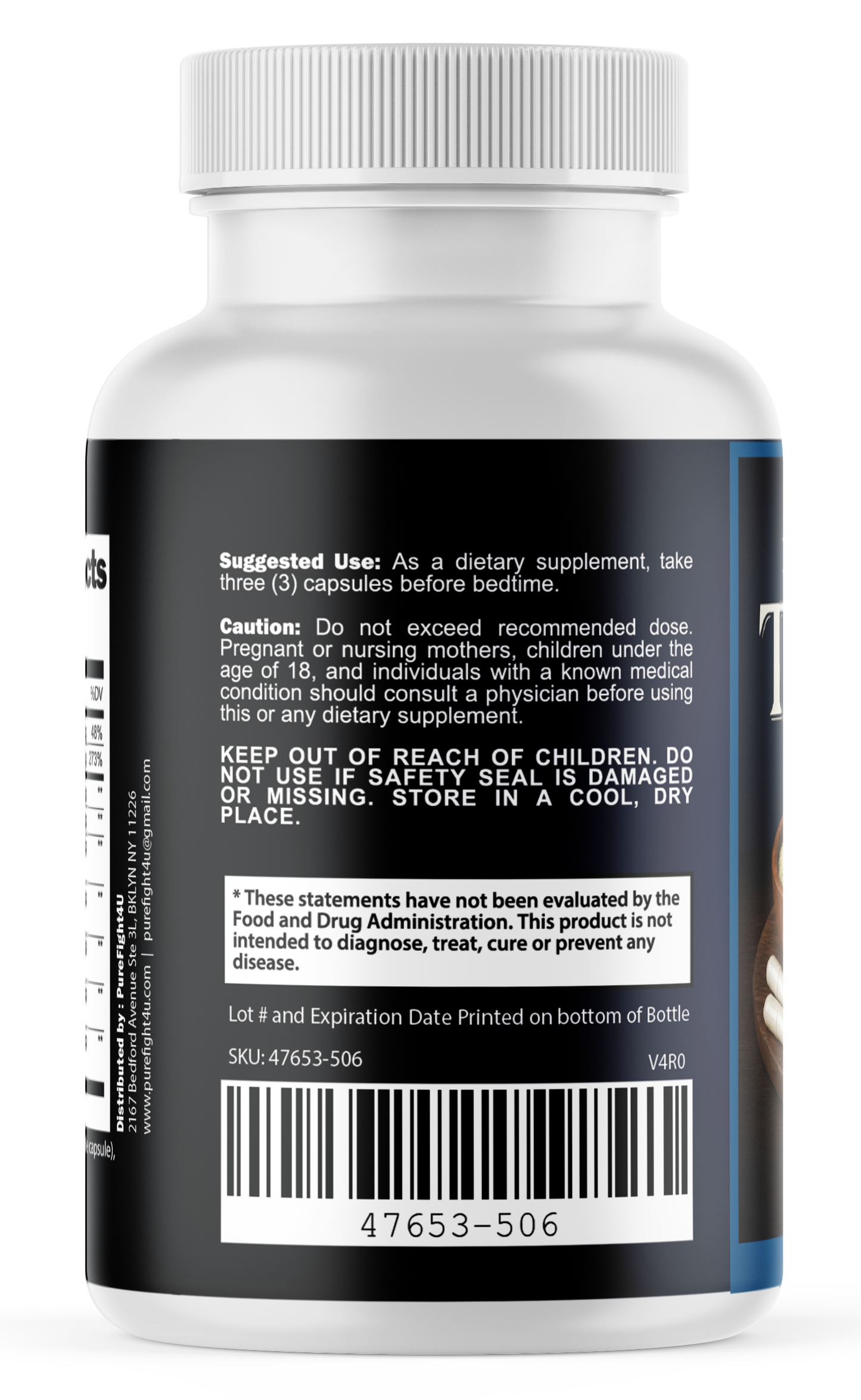 Blood Flow Titan Boost Pro Formula for Strength & Energy, 60 Capsules