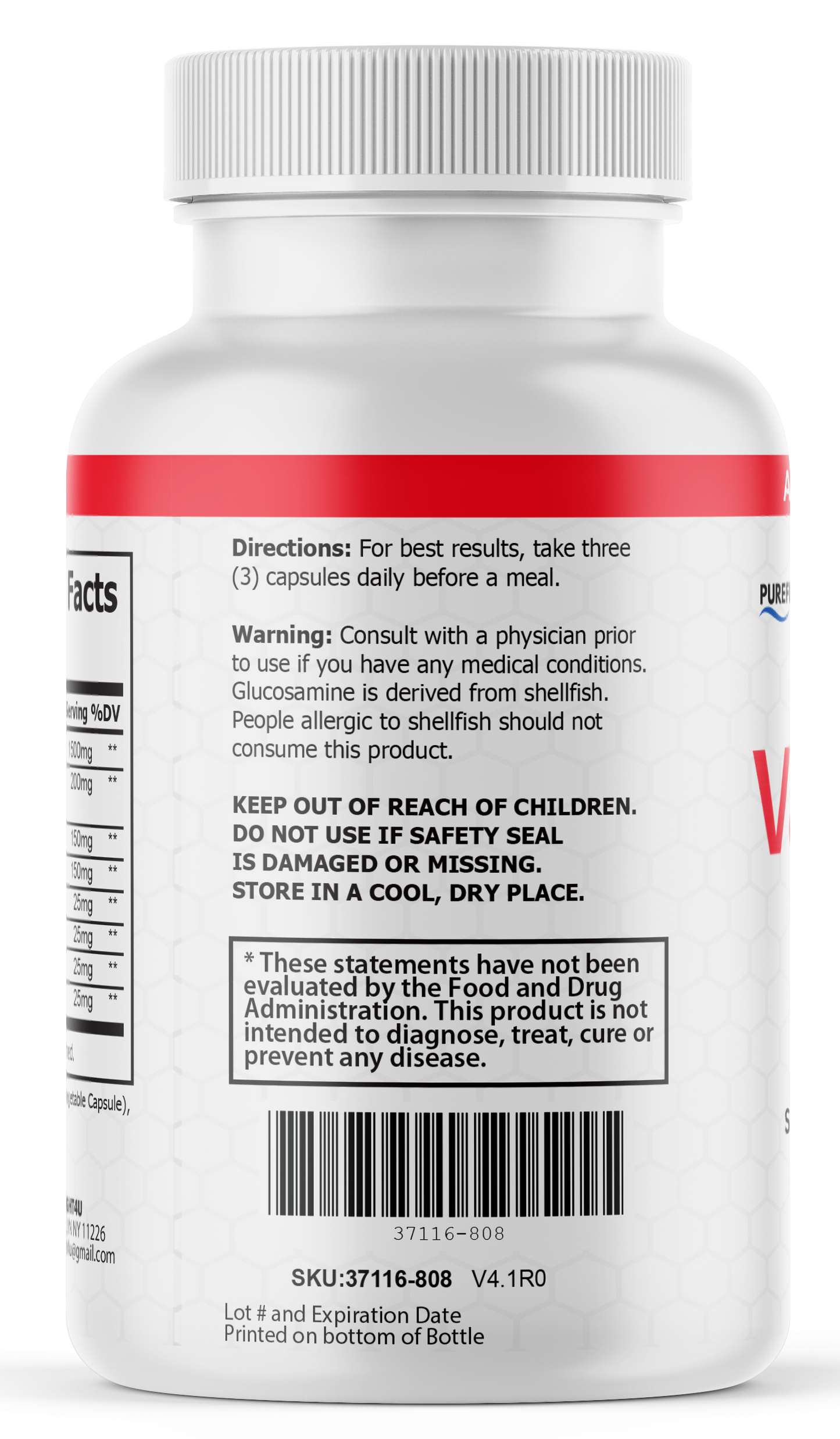 Valacore Joint Support Formula Supplement | 60 Capsules