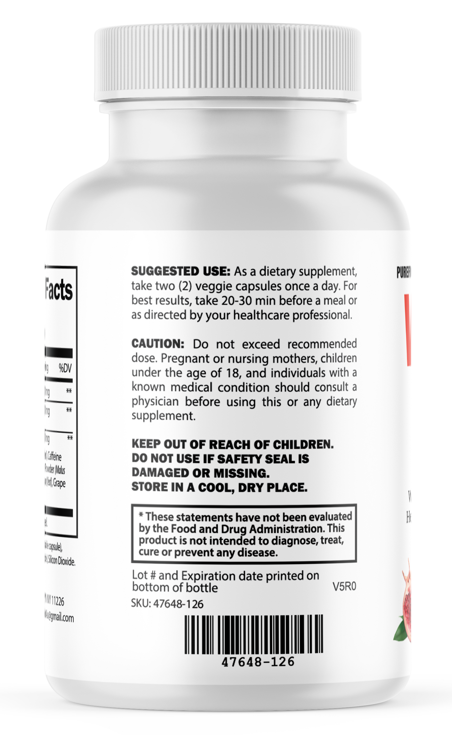 Valiant Keto Natural Formula Supplement for Energy & Wellness, 60 Capsules
