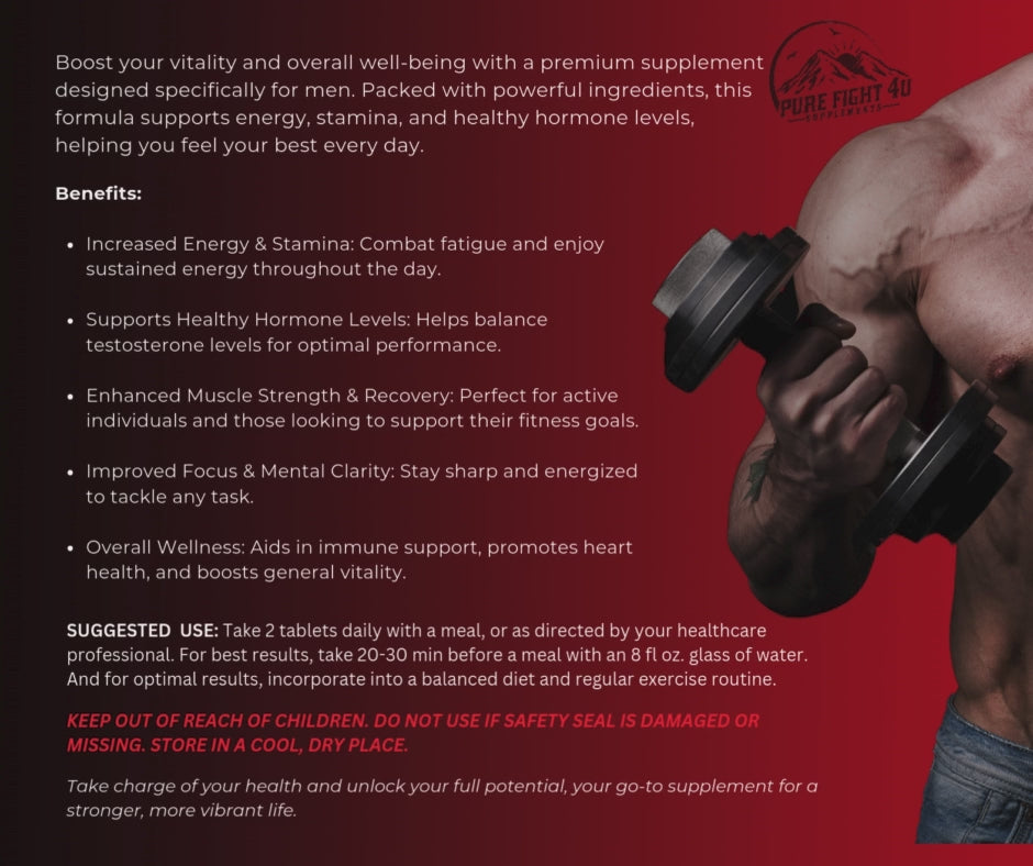 TESTO PRIME Best Testosterone Booster 60 Capsules