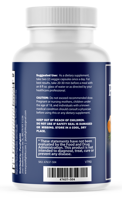 Prostafen, All-Natural Prostate Support Formula Supplement, 60 Capsules
