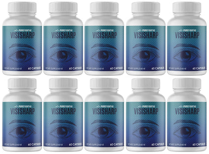 VISISHARP 10 Bottles 600 Capsules