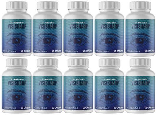 VISISHARP 10 Bottles 600 Capsules