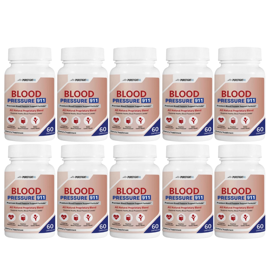 Blood Sugar Support Supplement | Daily Wellness Supplement for Healthy Glucose Metabolism - 10 Bottles 600 Capsules