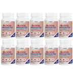 Blood Sugar Support Supplement | Daily Wellness Supplement for Healthy Glucose Metabolism - 10 Bottles 600 Capsules