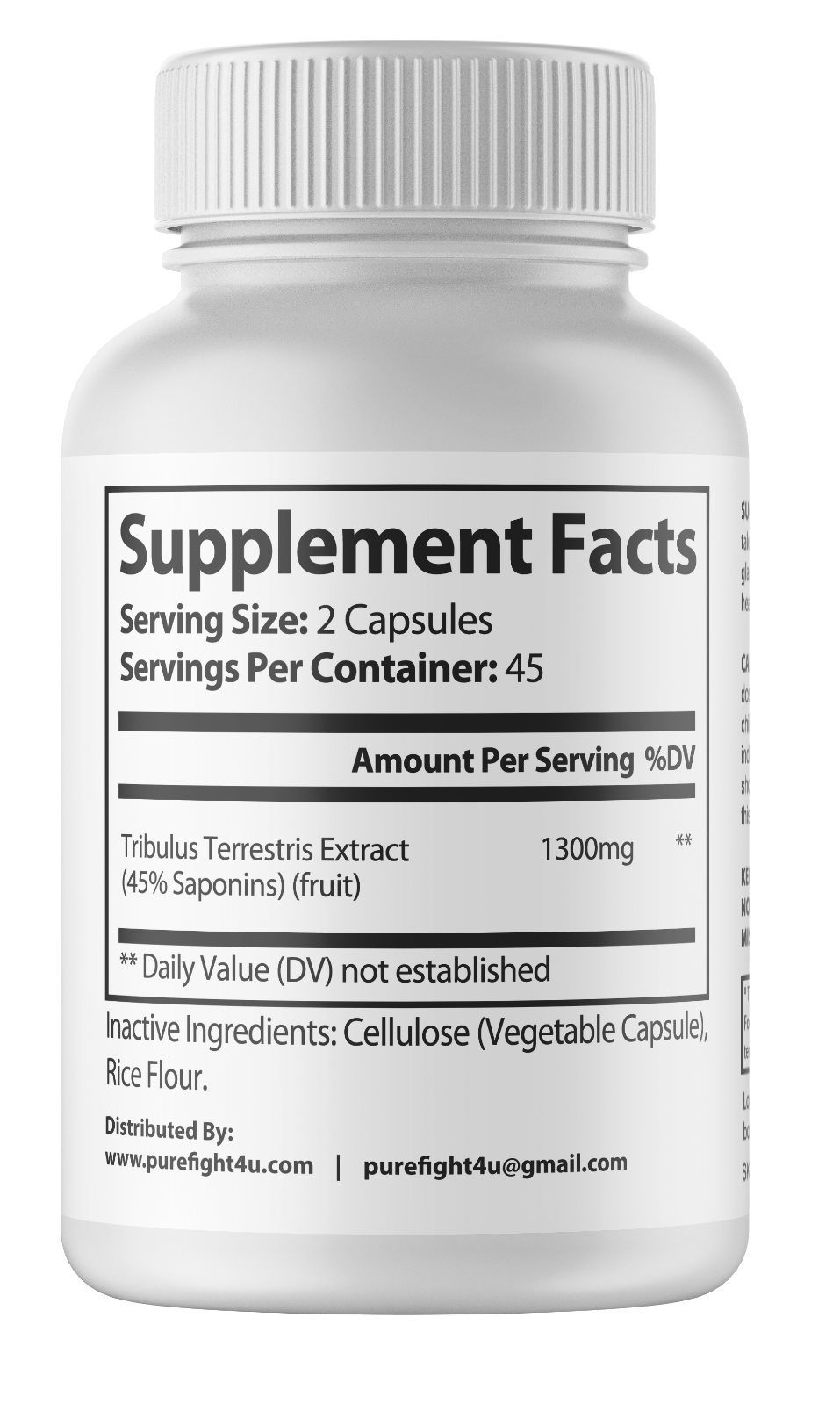 Tribulus Formula - Dietary Supplement 90 Capsules