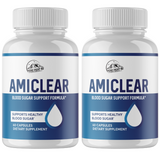 AMICLEAR Blood Sugar Support Supplement Formula - 2 Bottles 120 Capsules