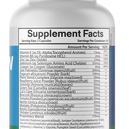VITALFLOW Prostate Support - 60 Capsules