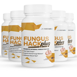 Fungus Hack Plus Probiotic Internal Fungus Fighter- Antifungal Nail Pill, 5 Bottles 300 Caps