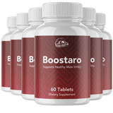 Boostaro Supports Healthy Male Virility - 6 Bottles 360 Tablets
