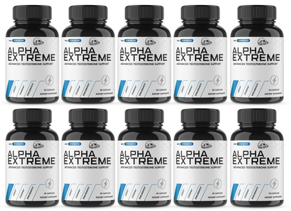 Alpha Extreme Advanced Male Support - 10 Bottles 900 Capsules
