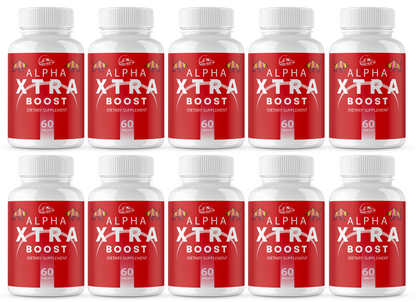 Alpha Xtra Boost Dietary Supplement for Energy, Stamina & Vitality 600 Tablets
