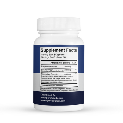 Luze Fit Detox Formula for Weight Loss Supplement | 2 Bottles 120 Capsules