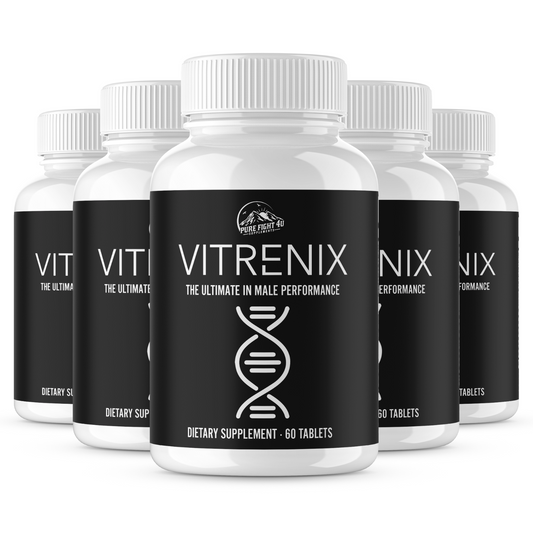 Vitrenix - The Ultimate in Male Performance Dietary Supplement 5 Bottles 300 Tablets