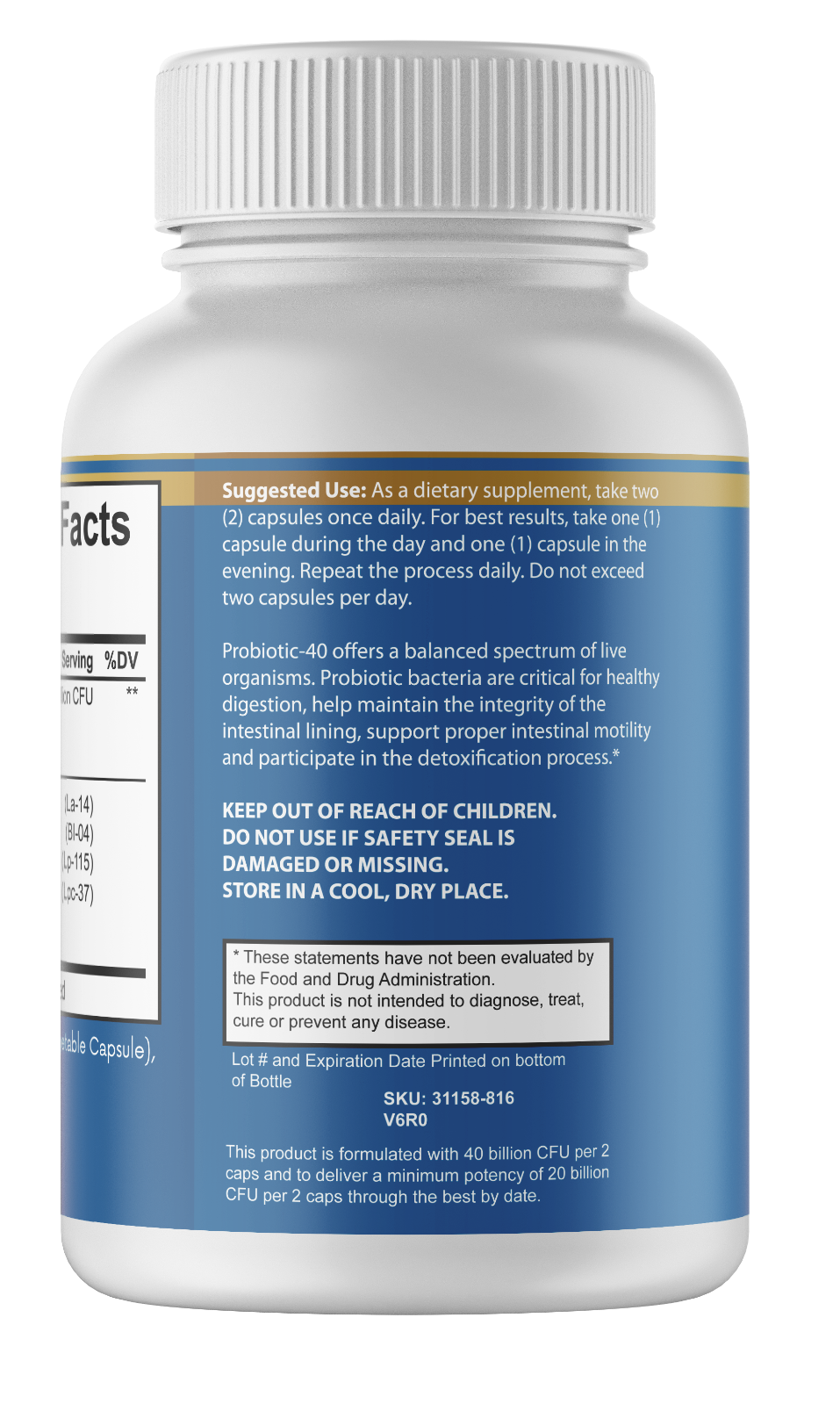 DentaForce Teeth & Gum Supplement - 3 Bottles 720 Capsules