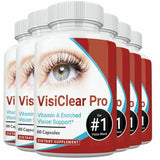 6 Bottles VisiClear Pro Advanced Eye Health Formula 60 Capsules x 6