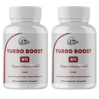 Turbo Boost 911 Peak Athletic Performance Formula 2 Bottles 120 Capsules