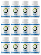 Detox Pure Advanced Formula Dietary Supplement - 12 Bottles 720 Capsules