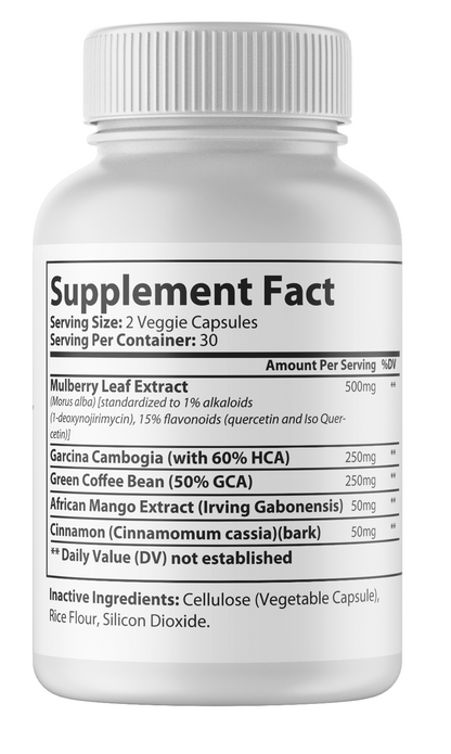 OXITRIM+ Dietary Supplement 5 Bottles 300 Capsules