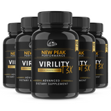 Virility T3X Maximum Strength for Men 5 Bottles 450 Capsules