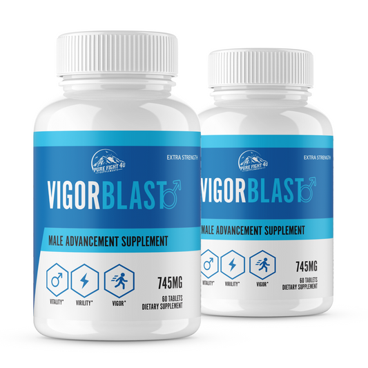 Vigor Blast Male Advancement for Strength, Endurance, & Vitality 2 Bottles 120 Tablets