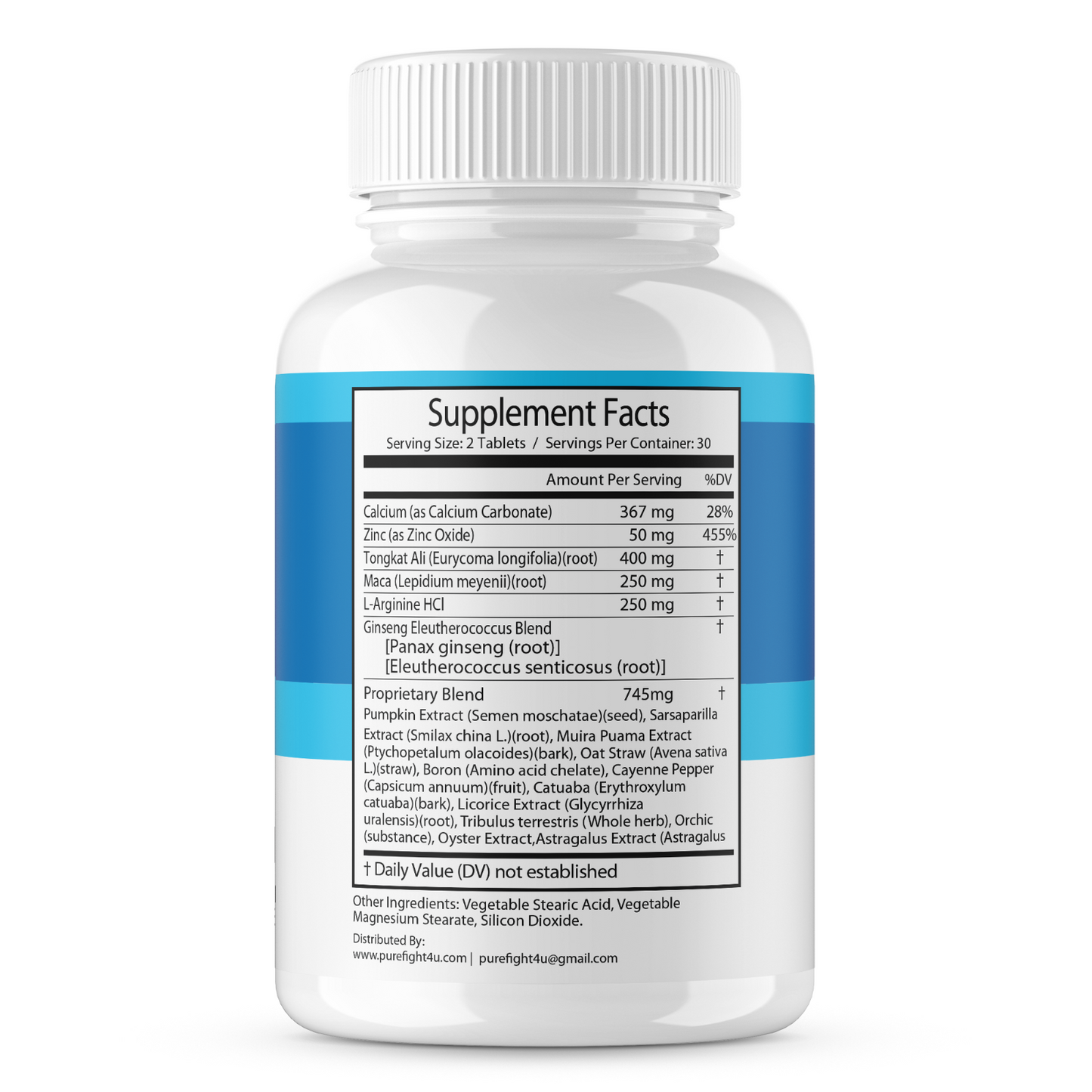 Vigor Blast Male Advancement for Strength, Endurance, & Vitality 60 Tablets