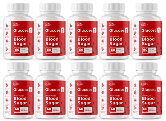 Glucose 1 Dietary Supplement 10 Bottles 600 Capsules